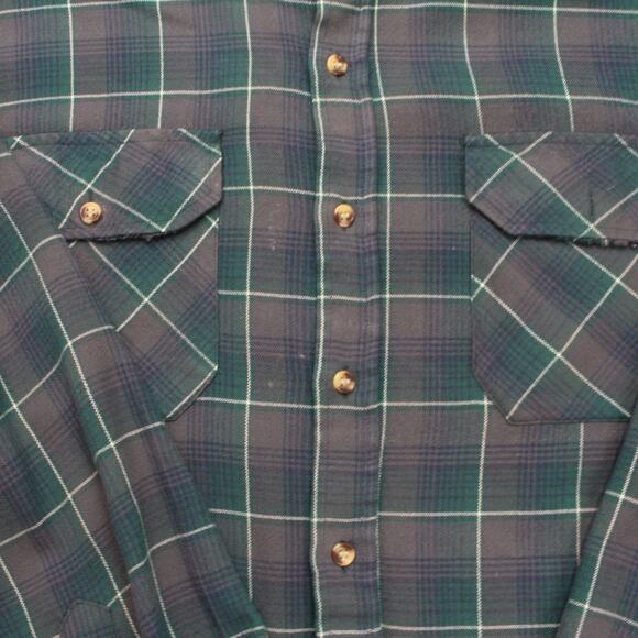 Northwest Territory VTG Flannel Mens XL Green Plaid - Picture 4 of 14